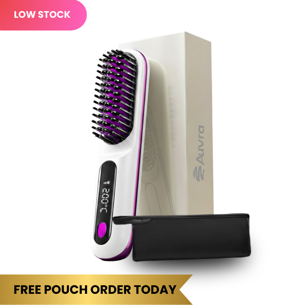 Auvra Wave Flow™ Hair Brush