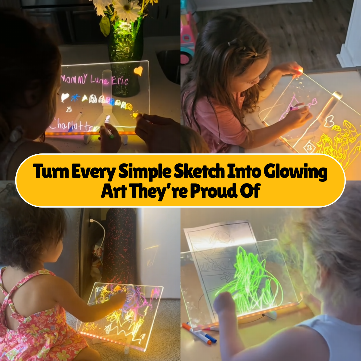 StarGlow™ LED Drawing Board