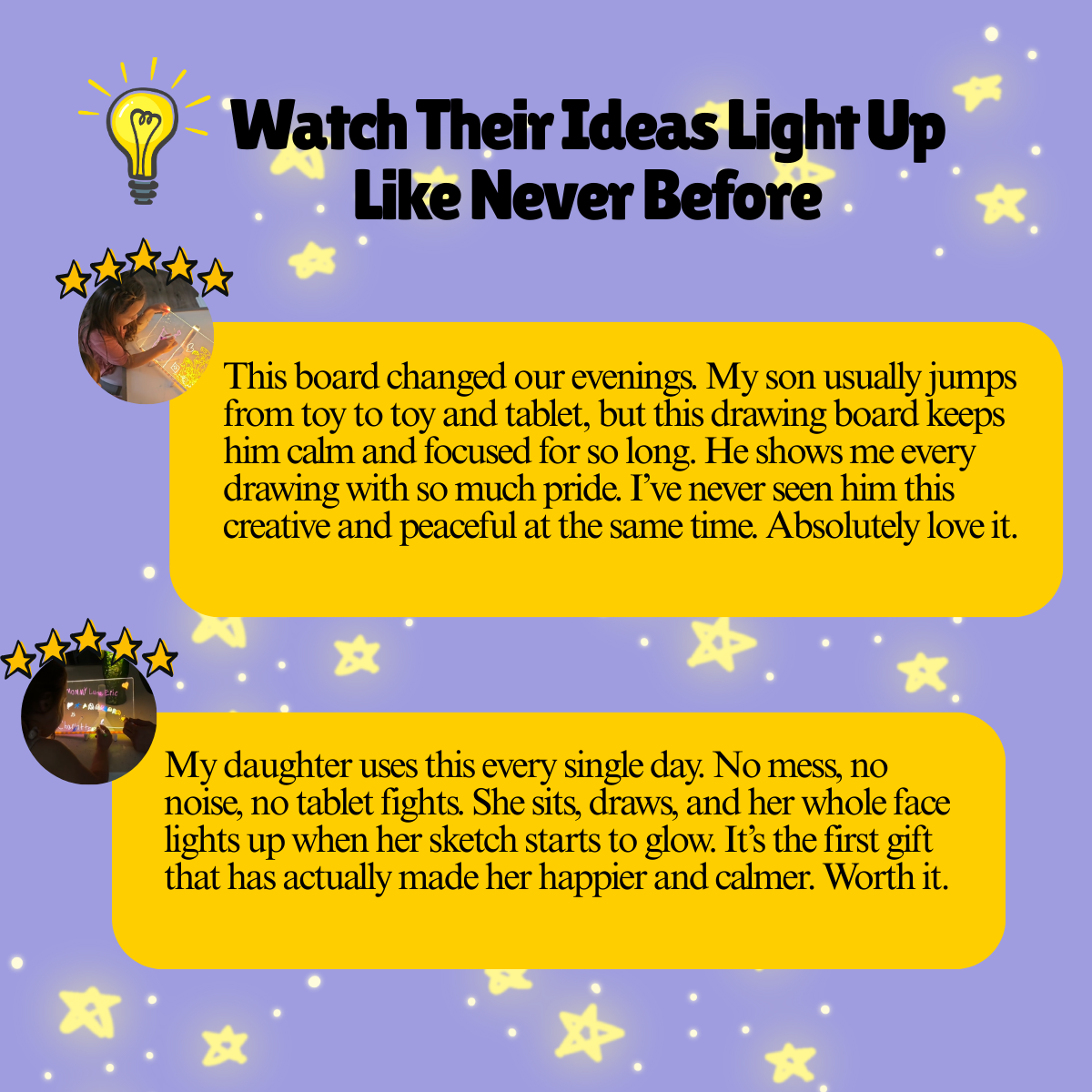 StarGlow™ LED Drawing Board