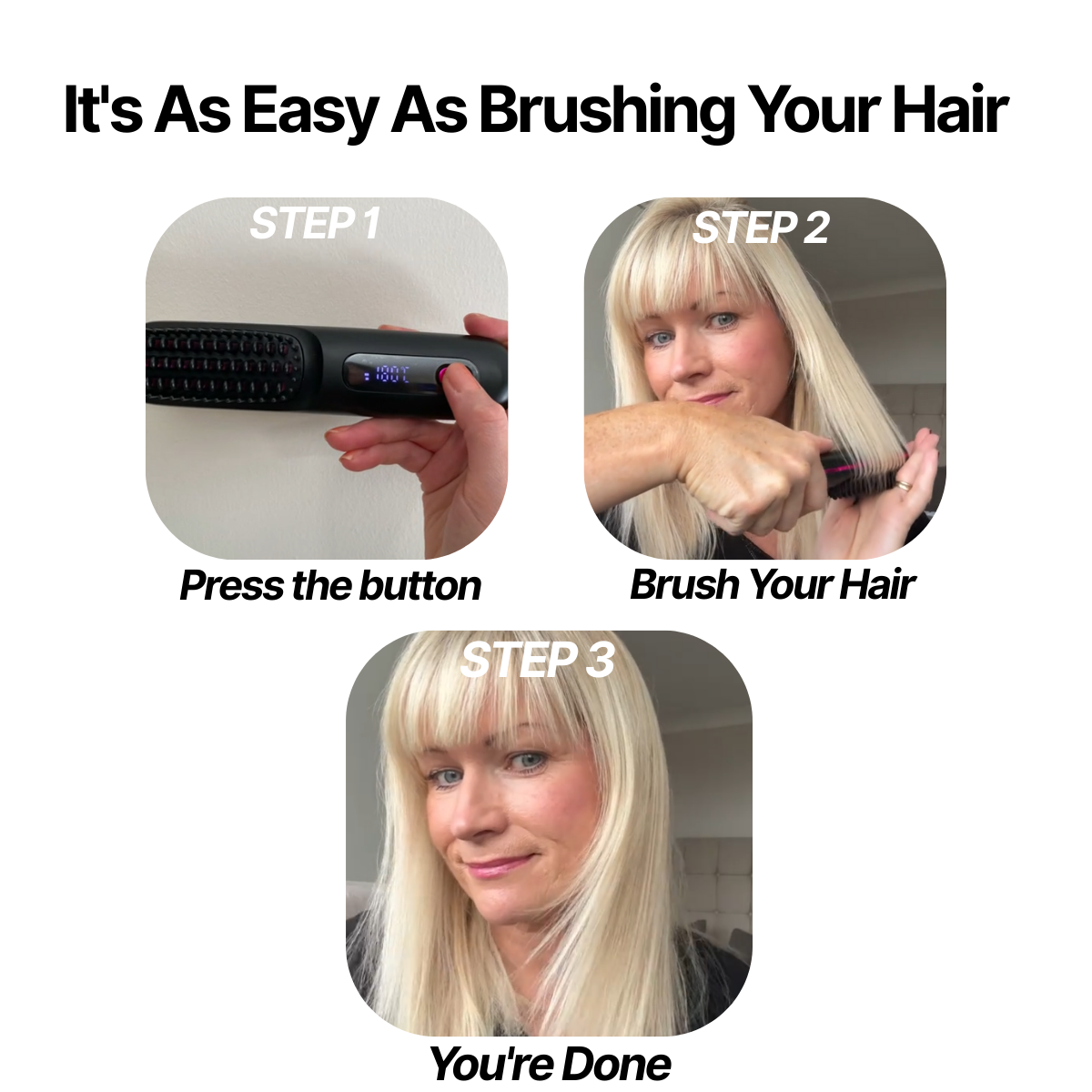 Auvra Wave Flow™ Hair Brush